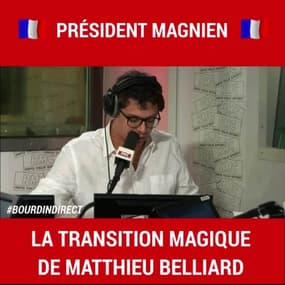 La transition magique de Matthieu Belliard après l'échange musclé entre Corbière et Bourdin 