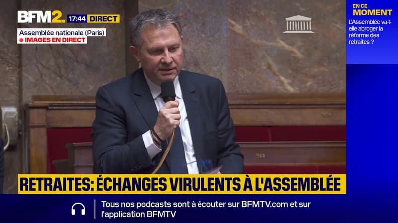 Assemblée: le député Sébastien Huyghe dénonce les 