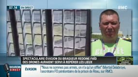 "On avait déjà signalé des survols de drones (...) Certains surveillants m'ont avisé avoir fait des écrits pour signaler que la famille observait bien ce qu'il se passait"