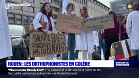 Rouen: les orthophonistes en colère, ils demandent une revalorisation de leur profession
