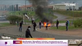 Corse : nouveaux affrontements avec les forces de l'ordre à Bastia et Ajaccio 