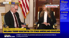 "Je vous suis éternellement reconnaissant": l'émotion de Keith Siegel, ex-otage américano-israélien, lors de sa rencontre avec Melania Trump