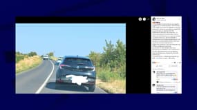 Le maire de Salles-d'Aude Jean-Luc Rivel a déploré le comportement "lâche" de l'automobiliste qui a jeté un mégot sur Facebook.