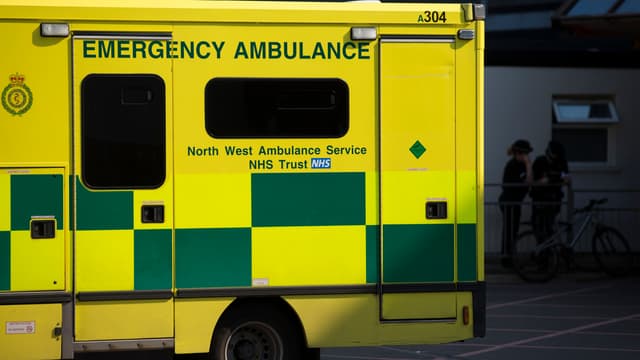 Une ambulance britannique. (Photo d'illustration)