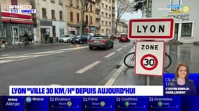 Lyon "Ville 30km/h" depuis ce mercredi