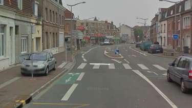 Rue de Dunkerque à Lomme, lieu de la fusillade (Nord-pas-de-Calais)