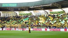 Les supporters du FC Nantes.