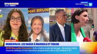 BFM et vous: les enjeux des élections municipales à Marseille et à Toulon