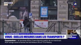 Coronavirus: la RATP et la SNCF recrutent du personnel supplémentaire pour nettoyer les rames des transports en commun, assure Valérie Pécresse 