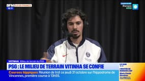 PSG: le milieu de terrain Vitinha se confie