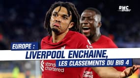 Liverpool en embuscade pour la Ligue des  Champions, les classements du Big 4