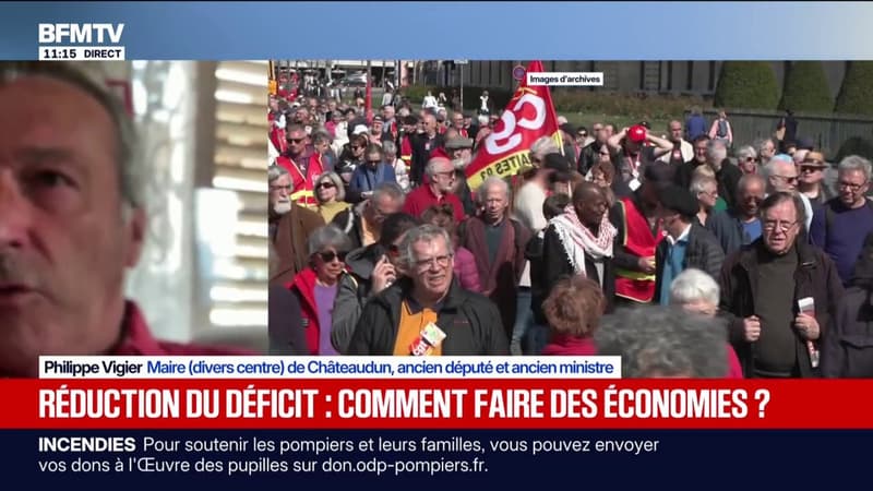"Contribution des retraités aisés" pour le prochain budget: "On ne peut pas cibler que les retraités", affirme Philippe Vigier, maire Divers centre de Châteaudun et ancien député