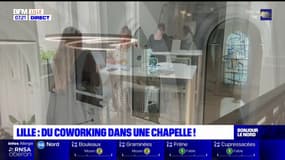 Lille: du coworking dans une chapelle