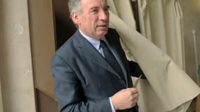 François Bayrou lors du second tour des élections municipales à Pau, en 2015.