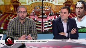 François Ruffin en maillot de foot: "Pourquoi pas un short et des crampons, aussi ?"