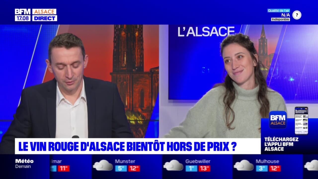 Alsace: le vin rouge bientôt hors de prix?