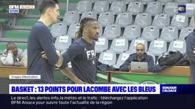 Basket: Paul Lacombe, joueur de la SIG, toujours aussi performant avec les Bleus