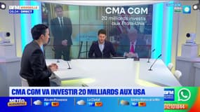 CMA CGM va investir 20 milliards de dollars aux États-Unis