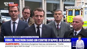 Virus: Emmanuel Macron invite les Français à "avoir un comportement civique lorsqu'on ne se sent pas bien"