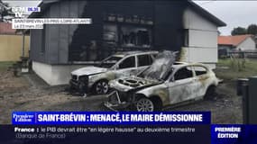 Après l'incendie de son domicile, le maire de Saint-Brévin annonce sa démission