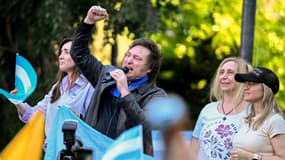Le nouveau président de l'Argentine Javier Milei 