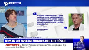 Roman Polanski annonce qu'il ne viendra pas à la cérémonie des César