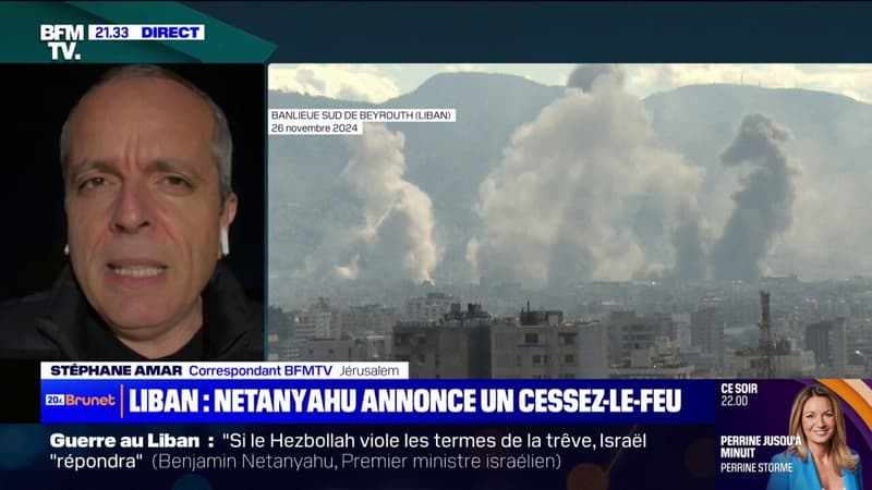 Israël visé par des tirs de projectiles en provenance du Liban avant l'entrée en vigueur du cessez-le-feu