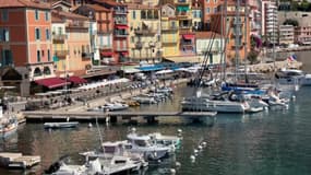 Le port de la Santé à Villefranche-sur-Mer. 