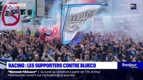 Strasbourg: exaspérés, des supporters du Racing manifestent contre BlueCO