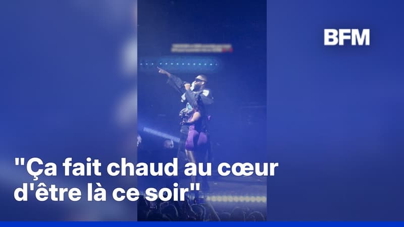Gims: mis en examen, le chanteur fait une apparition surprise au concert de Théodora