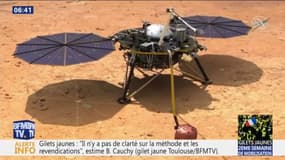 La sonde InSight de la Nasa doit atterrir ce soir sur Mars