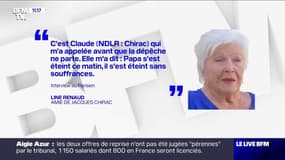 Line Renaud raconte sa dernière visite à Jacques Chirac