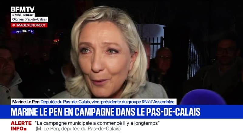 Marine Le Pen: "Je pense que nos adversaires devraient s'inquiéter" pour la présidentielle de 2027
