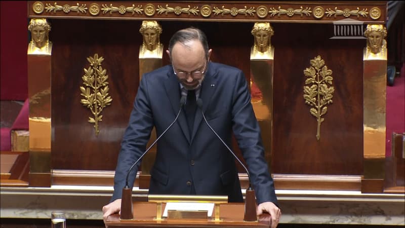 Édouard Philippe le 1 février dernier au Havre. 