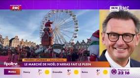 Le marché de Noël d'Arras fait le plein : "Un vrai succès cette année" selon Frédéric Leturque 