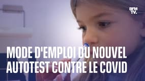 Covid-19: mode d'emploi du nouvel autotest adapté aux enfants