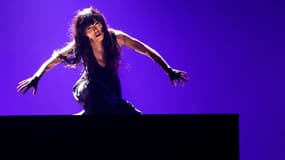 La chanteuse suédoise Loreen, qui figure parmi les favoris de l'Eurovision de la chanson qu'organise samedi l'Azerbaïdjan, a suscité la polémique en dénonçant l'état des droits de l'homme dans l'ex-république soviétique du Sud-Caucase. /Photo prise le 25