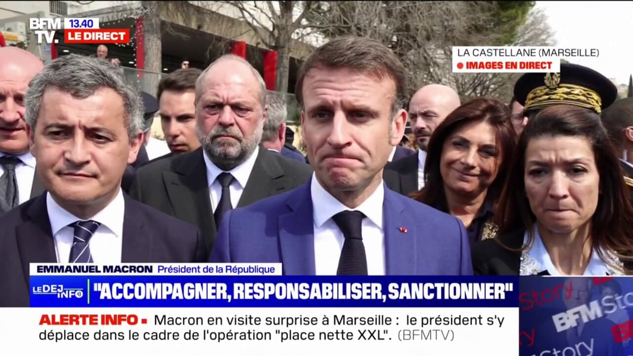 Trafic de drogue: Emmanuel Macron veut "rendre la vie impossible aux ...