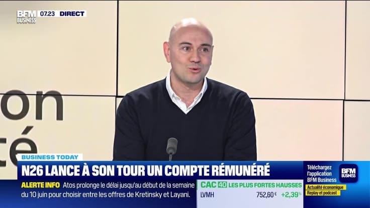 Jérémie Rosselli (N26) : N26 lance à son tour un compte rémunéré - 06/06