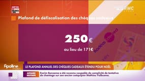L’info éco/conso du jour d’Emmanuel Lechypre : Le plafond annuel des chèques cadeaux étendu pour Noël - 25/11