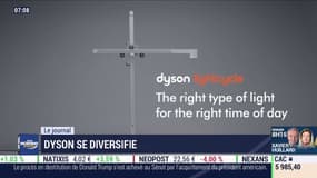 Dyson poursuit sa diversification avec une lampe