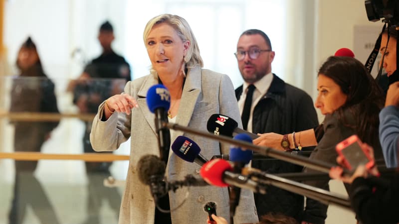 Procès du RN: Marine Le Pen dénonce une 