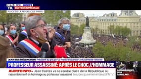 Jean-Luc Mélenchon: "Il faut savoir se regrouper, le but des assassins c'est de nous diviser"