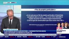 Benaouda Abdeddaïm : Plan américain de subventions, l'administration Biden vient invoquer les bienfaits pour l'UE - 11/01