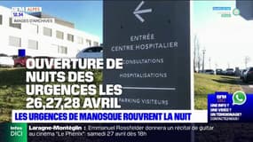 Manosque: les urgences rouvrent la nuit ce week-end