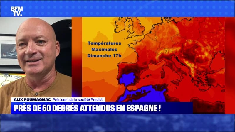 Espagne : près de 50 °C attendus ! - 10/07