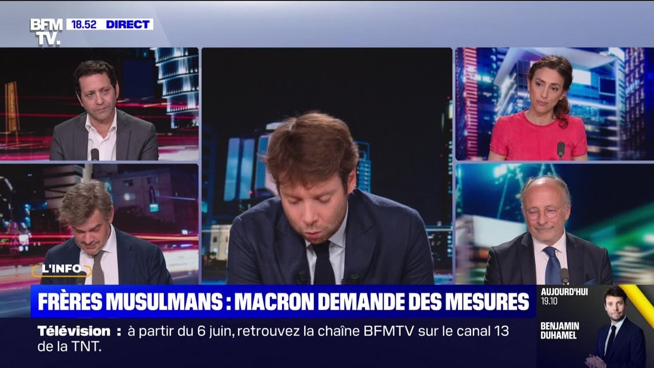 Frères musulmans : macron demande des mesures - 21/05
