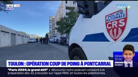 Toulon: opération coup de poing à la cité Pontcarral