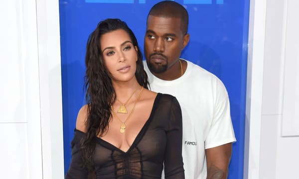 Kanye West et Kim Kardashian à New York en 2016.