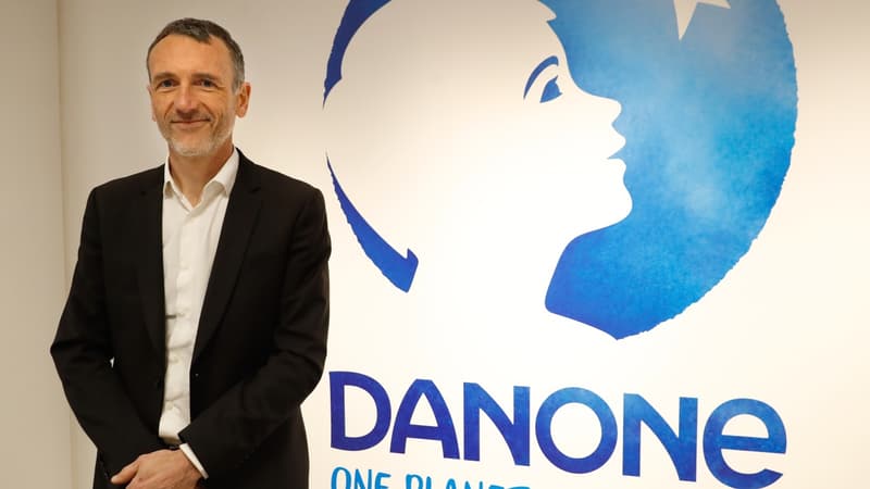 Le PDG de Danone, Emmanuel Faber,